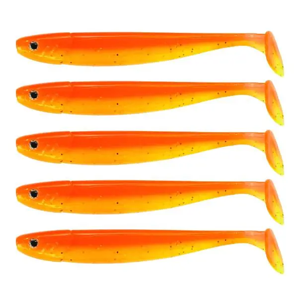 Eurocatch Fishing Jig n Swim Shad | UV Fruitgame | 12cm | 5 Stuks Betaalbaar