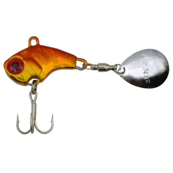 Senshu Tetracup Jig | Spinner | Orange/gold | 65mm | Haakmaat 6 | 21g Exclusieve Aanbieding