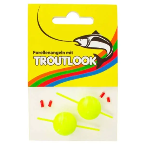 Troutlook Plug-in pilot | yellow | 18mm | 2 stuks Flitsaanbieding