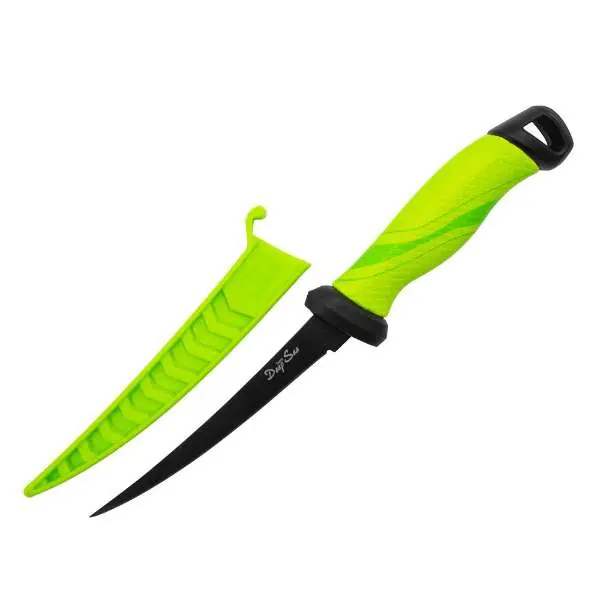 Team Deep Sea Soft Gripp Fileermes EX-Flex | 15cm Flitsaanbieding