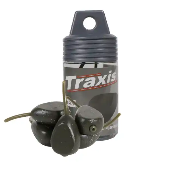 Finale Uitverkoop Traxis Flat Pear Inline | 140g | 5 Stuks | Lood