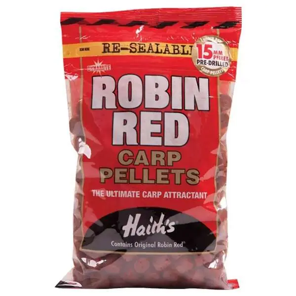 Dynamite Baits Robin Red Carp | Pellets | 15mm | 900g Exclusieve Aanbieding
