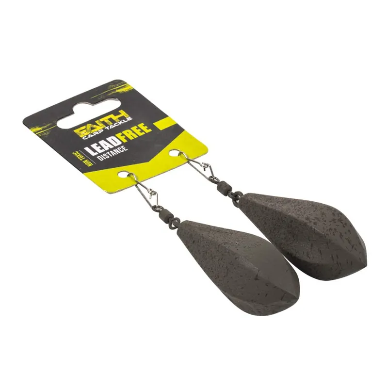 Faith Distance Werpgewicht | Loodvrij | 140g | 2 Stuks Gecertificeerd