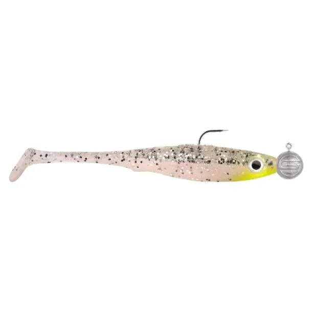 Spro Pop-Eye To Go 100 | UV Salt & Pepper | 10+14g | Softbait Betaalbaar