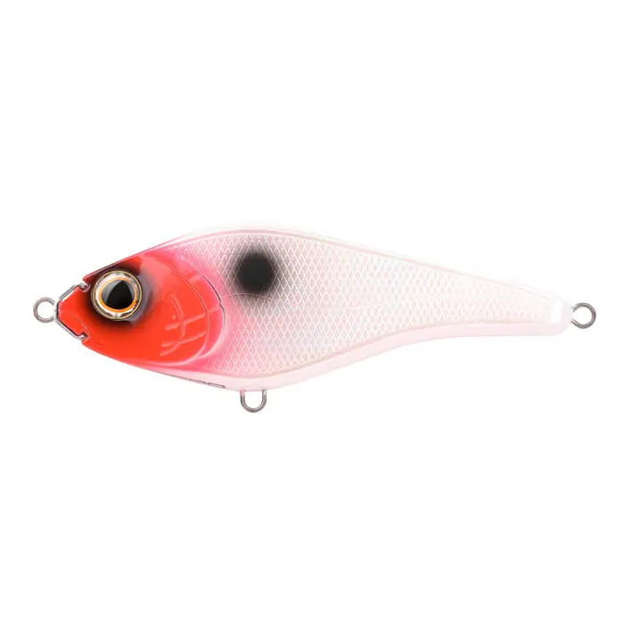 Spro The Rapper 128 SLS | UV Redhead | 49g | Jerkbait Fabrieksprijs