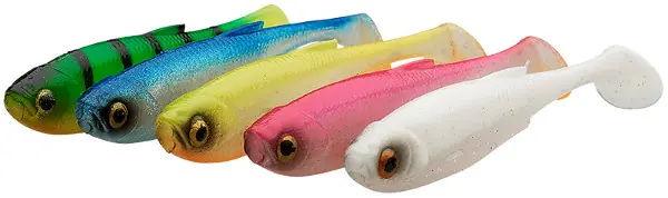 Savage Gear Craft Shad | Dark Water Mix | 8.8cm | 4.6g | 5 Stuks | Shad Goedkoop