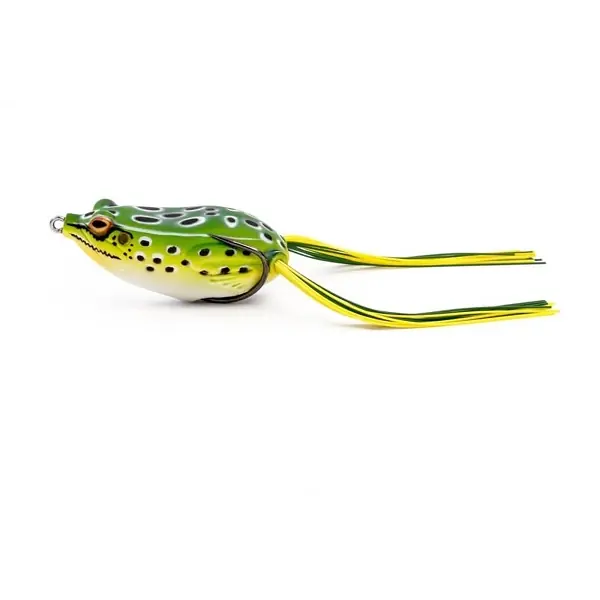 Savage Gear Hop Walker Frog | Floating Green Leopard | 5.5cm | 15g | Softbait Op = Op