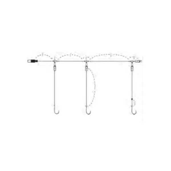 Gecertificeerd Yuki Atlantic Rig Seat | 0.35mm | Haakmaat 2 | Onderlijn