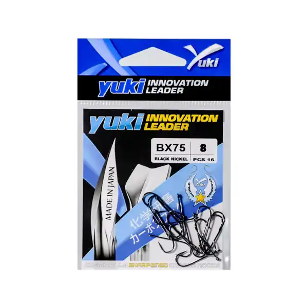 Actieprijs Yuki Hook BX75 | Black/Nickel | Haakmaat 8 | Haak