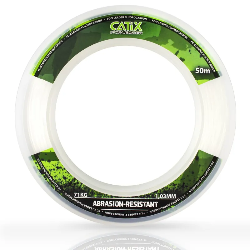 Catix Fluorcarbon Meerval leader 50m 1,03mm 71kg Nu Kopen