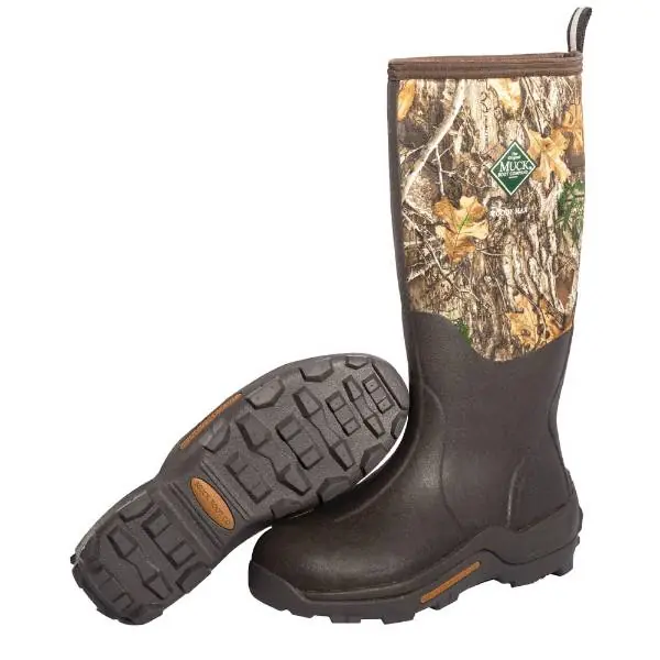 Bestseller Muck Boot Woody Max Orange lining | Brown/Camo Maat 44