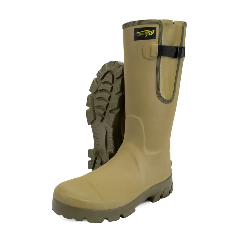 Nu Kopen Legendfossil - Neopreen Rubber Laarzen - Skeleton - Regenlaarzen - Outdoor Laarzen - Waterdicht - Wandellaarzen Mt 45