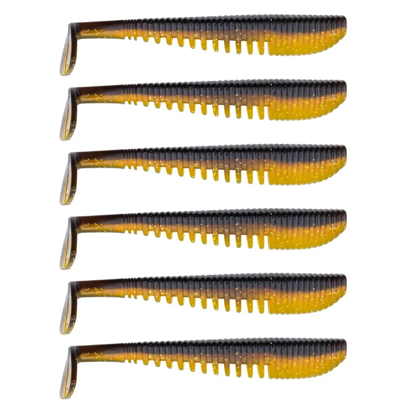 Seizoensaanbieding Senshu - MG Shad - 7,5cm - 6st - Pumpkin