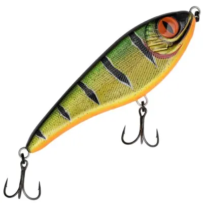 Korting Senshu - Butcher Jerk - Jerkbait - 6,8cm - 9gr - Fire Perch