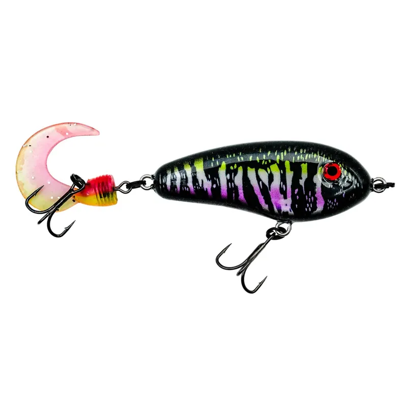 Hoge Kwaliteit Senshu - Tail Jerk - Jerkbait - 11,5cm - 60gr - Black Moon