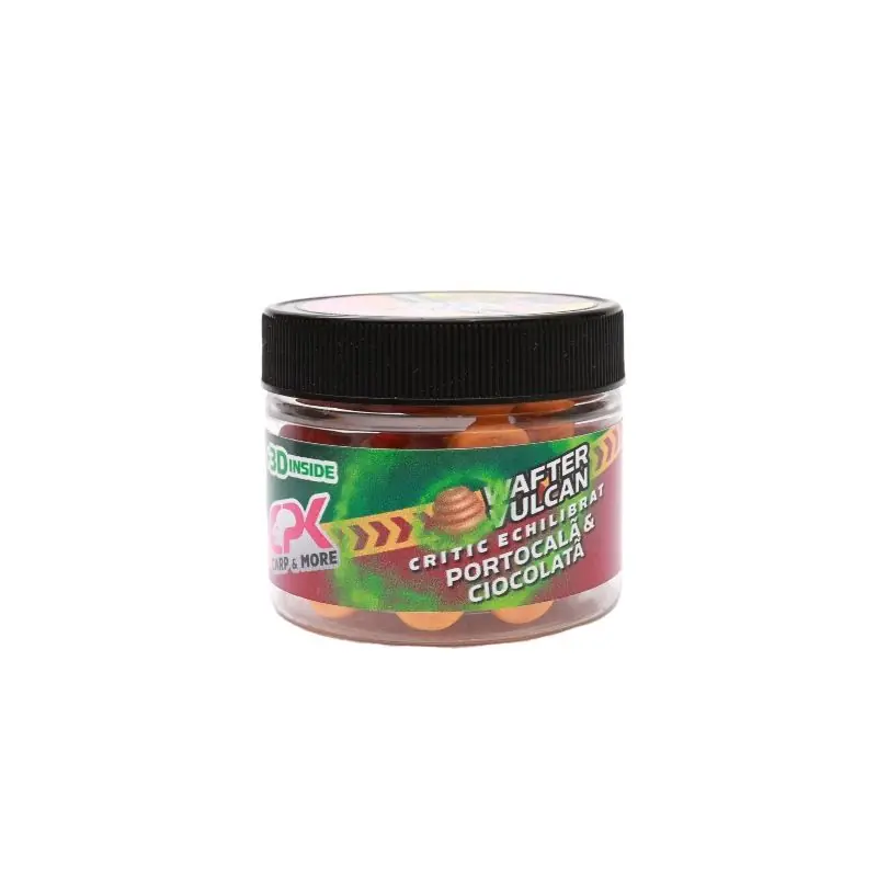 CPK Two Tone Wafters Volcano 3D Orange & Chocolate 12 Mm 32 G Exclusieve Aanbieding
