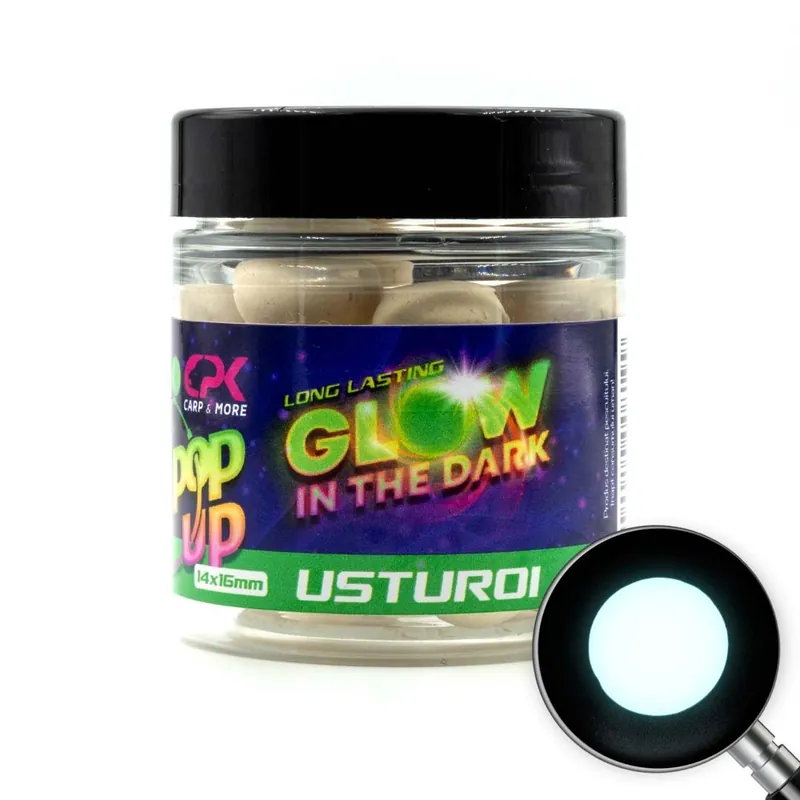 CPK Pop Up Glow In The Dark Strawberry 10 & 12 Mm 20 G (Uv) Merkproduct