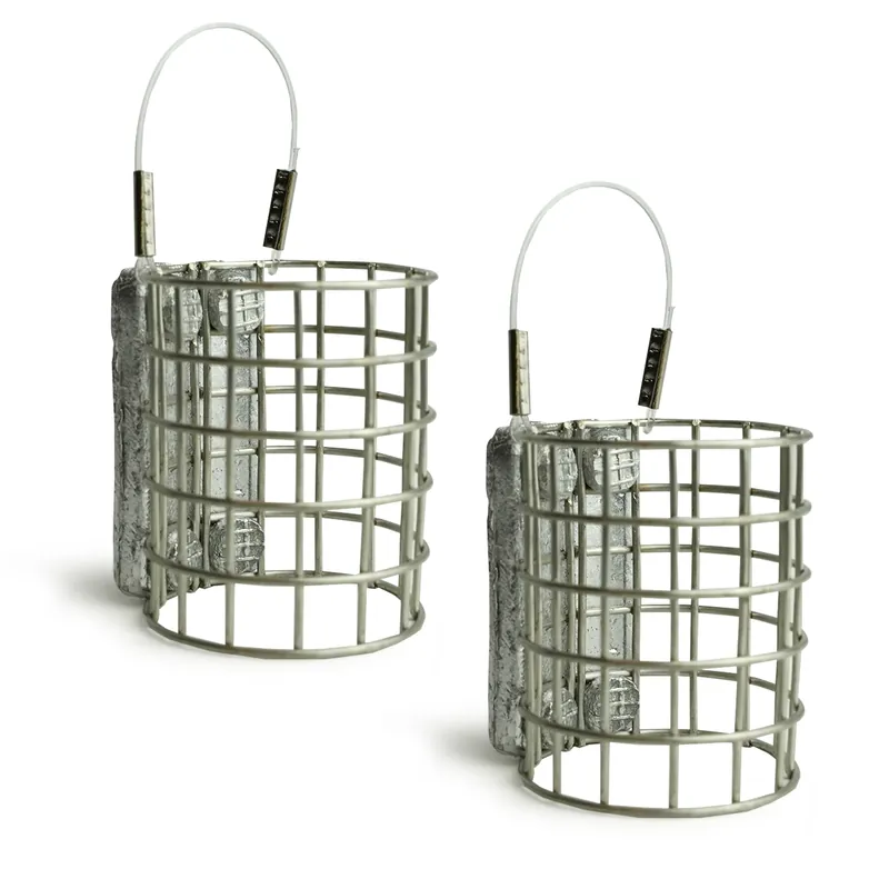 Direct Beschikbaar JVS SS Feeder 28x34mm 40g - Feederkorf - 2-stuks