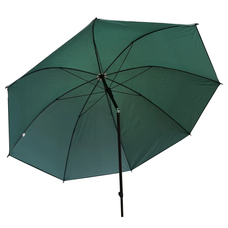 Eurocatch Visparaplu - 2,00m met knik 190D Polyester - Groen - Umbrella - Paraplu Premium