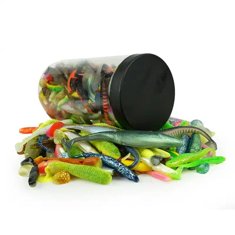 Express Levering Eurocatch - Softbait Super-set Pot 800g - gemengd assortiment