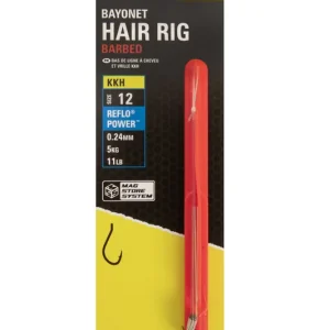 Actieprijs Preston 4"/10cm Bayonet Hair Rigs - Size 10 - KKH