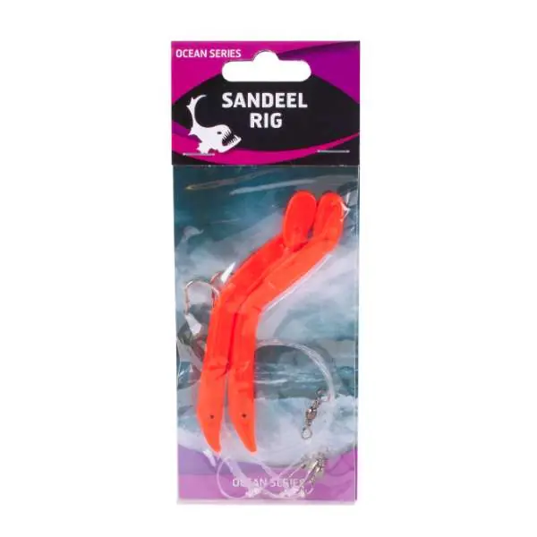 Eurocatch Fishing Sandeel Rig - 2 Haaks 4/0 - Onderlijn Must-Have