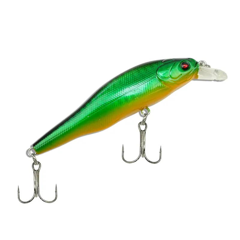 Koopje Viper Pro Flat Minnow - 8cm - Shiny Perch - Rattlin