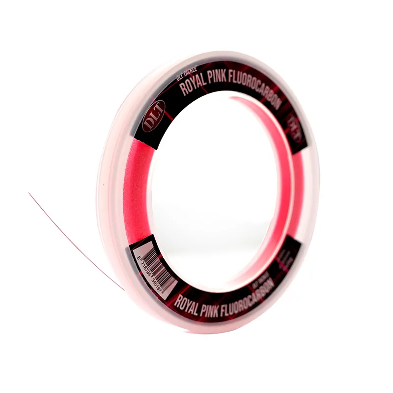 Weekendaanbieding DLT Royal Pink | Fluor Carbon Lijn | 200m 0.20mm 3.85kg Trekkracht