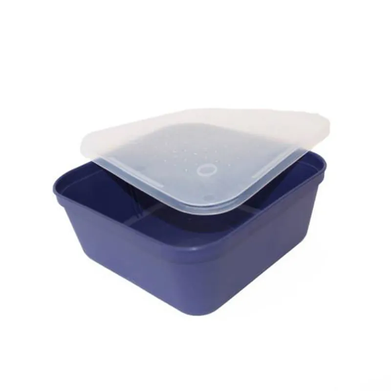 Voordeelprijs X2 Bait Box Blue Madendoos Wormenbox Aasdoos