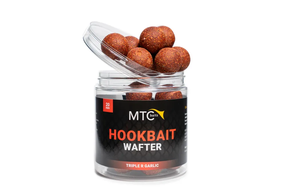 Flitsaanbieding MTC Hookbait Wafter - Triple R Garlic - 20mm