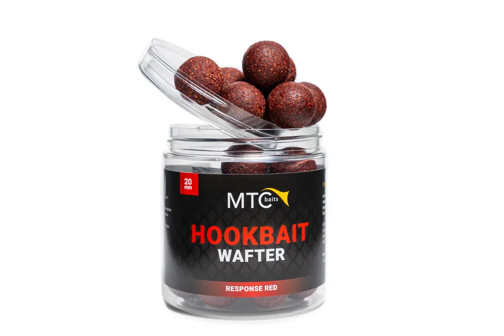 Populair MTC Hookbait Wafter - Wafter Response Red - 16mm