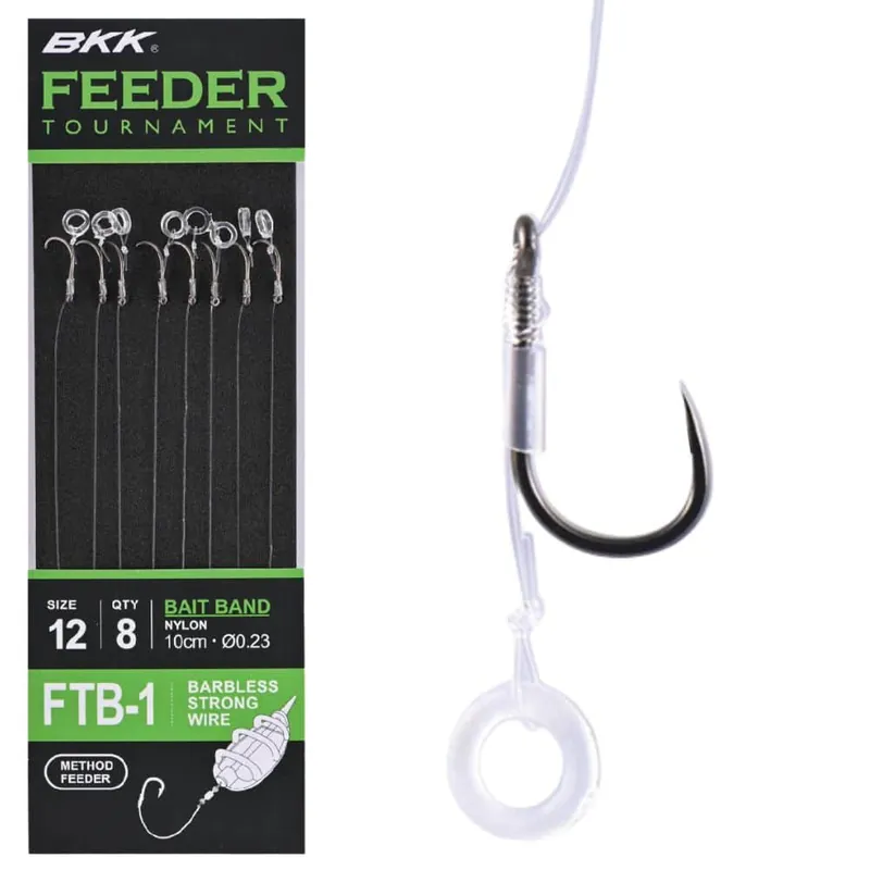 Nu Kopen BKK Feeder Tournament - FTB-1 Bait Band Rigs - Size 16#