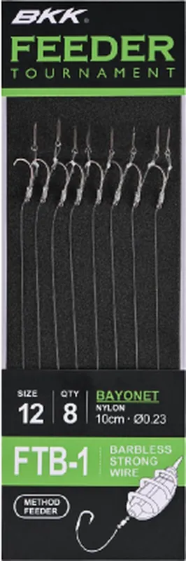 Laatste Kans BKK Feeder Tournament - FTB-1 Bayonet Rigs - Size 12#