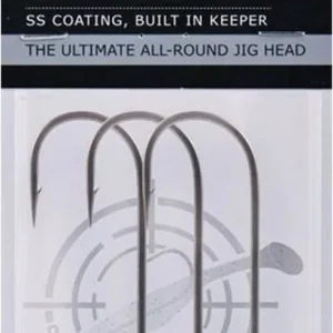 BKK Round Elite Jigheads + Baitkeeper - Grijs - 12g - 4/0# - 3pcs Premium