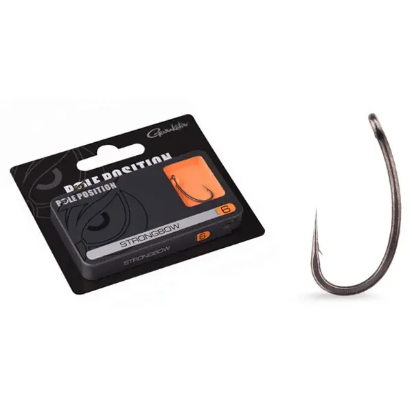 Pole Position Strongbow Hooks ptfe - maat 8 Direct Verzonden