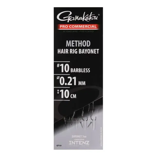 Direct Beschikbaar Cresta Method- Hair Rig Bayonet - Size #10-0 21mm - 10cm