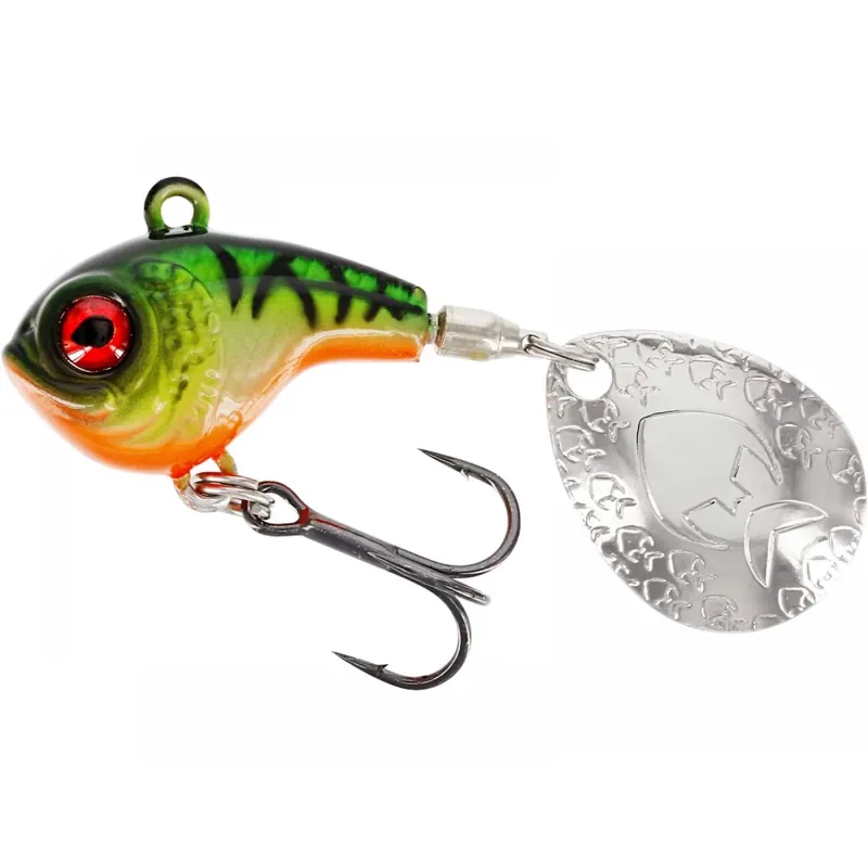 Westin Dropbite Spin Tail Jig - 3,2cm - 12g - Sinking - Firetiger Gratis Retour