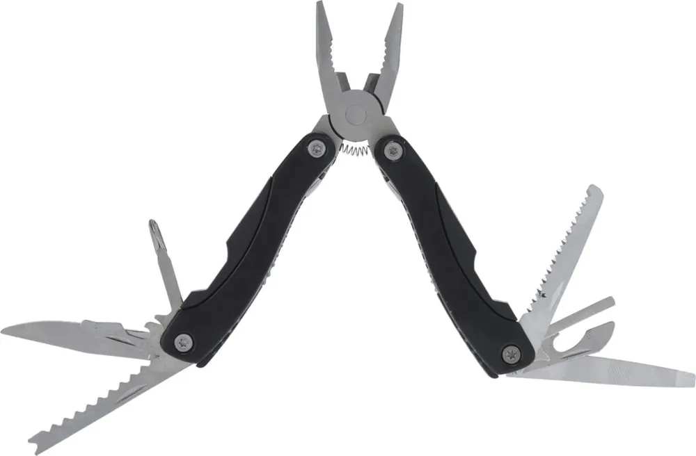 Exclusieve Aanbieding Camp Life Adventure Multi Tool - 16 Functies - 15cm - Black