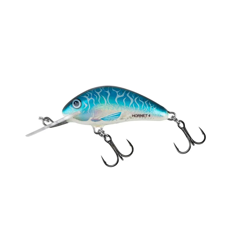 Dagaanbieding Salmo Hornet - Floating - 4cm - Holo Super Bleak