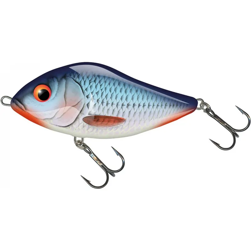 Salmo Slider - Floating - 10cm - Bleeding Blue Shad Gratis Retour