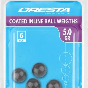 Must-Have Cresta Coated Inline Ball Weights - 7g