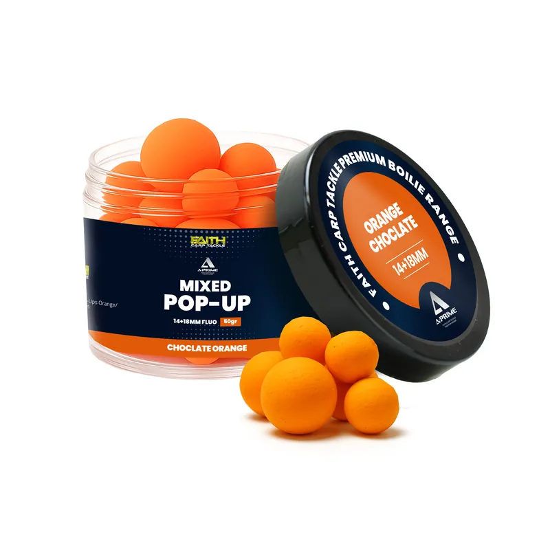 Finale Uitverkoop Faith A-Prime -Orange/Chocolate - Pop-Ups - 14+18mm - 150ml