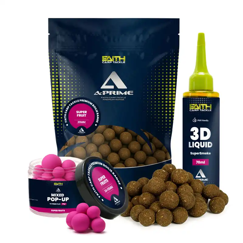 Voordeelprijs Faith A-Prime Boilie combi deal - Super Fruits