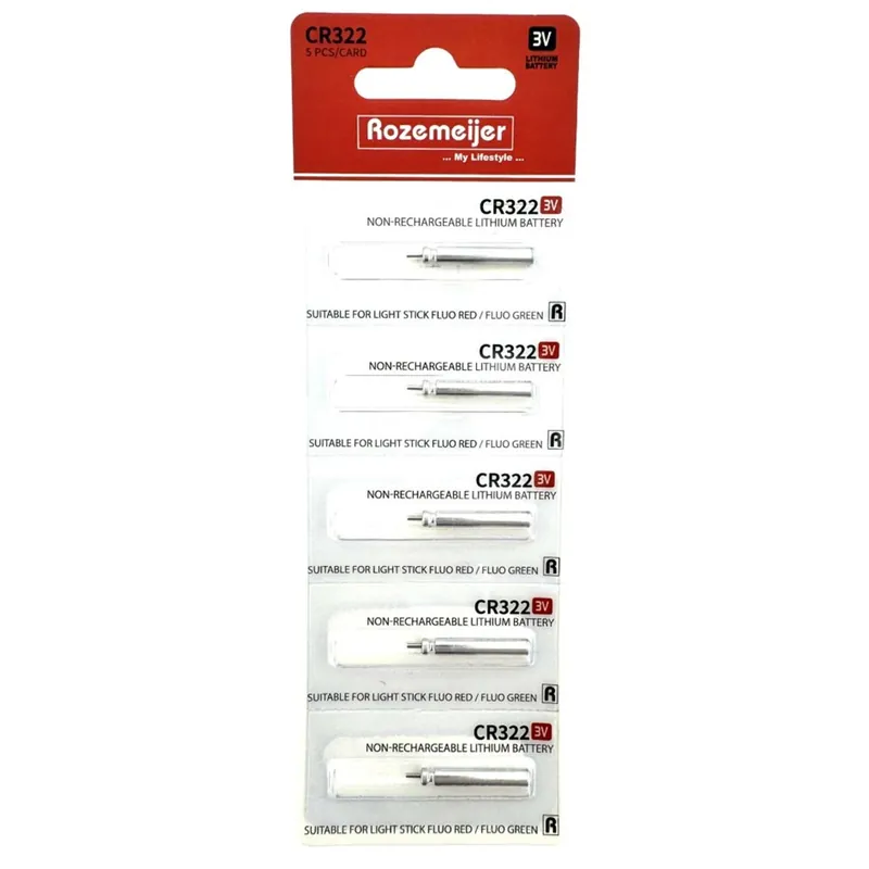 Rozemeijer CR322 Lithium Battery Pack - 5pcs - non-rechargeable Direct Verzonden