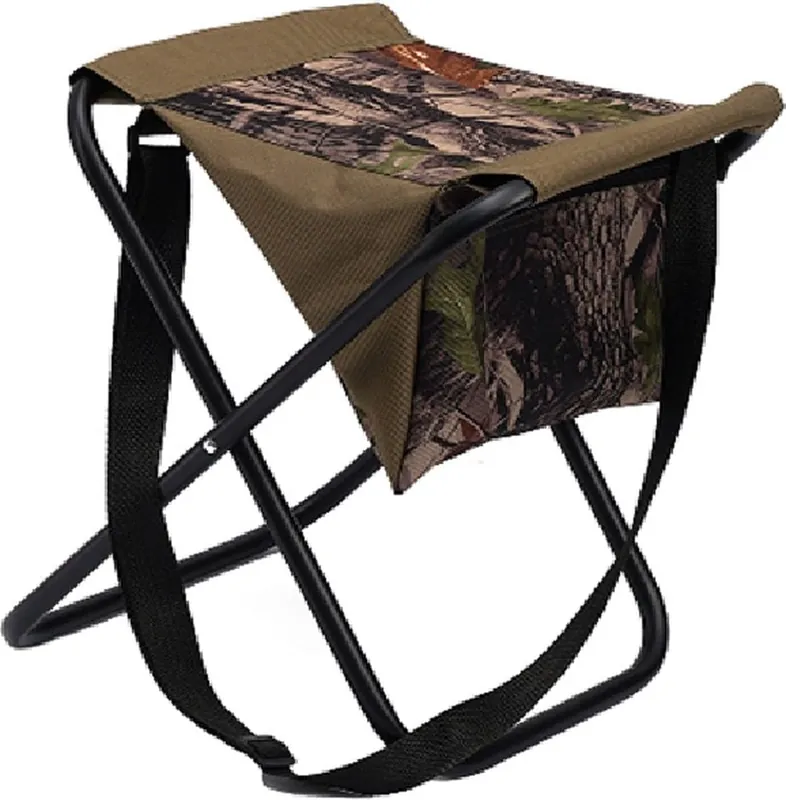 Weekendaanbieding Eurocatch Opvouwbare stoel | Viskrukje | Incl. Tas en Draagriem | Camouflage