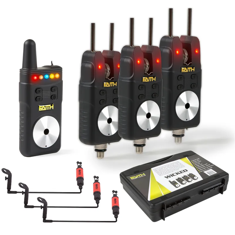 Lage Prijs Faith Wicked Bite Alarm Set | 3+1 - incl. indicators