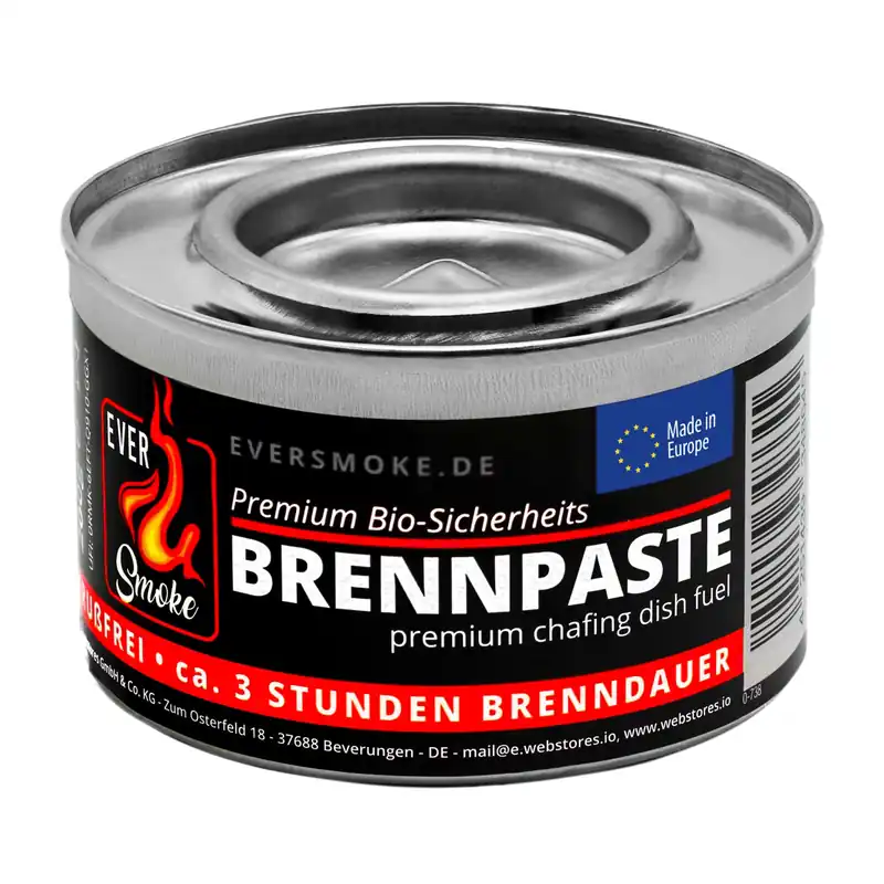 Eurocatch brandpasta – 3 uur warmte, geurloos en roetvrij Betrouwbaar