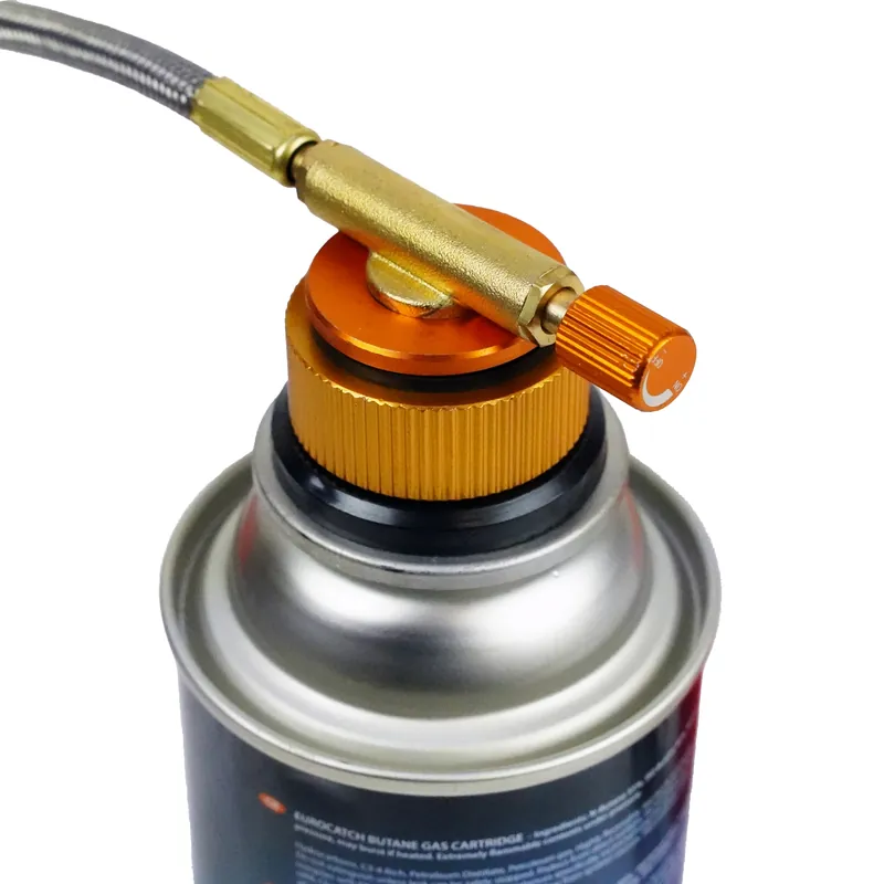 Eurocatch Gasadapter Schroefdraad naar Bajonet - Connector B188 naar 227gr Cartridge Speciale Aanbieding