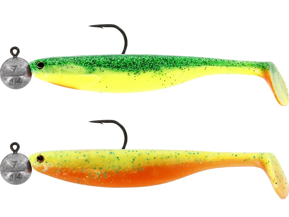 Westin - Shadteez Slim - R 'N R - 7.5Cm #2/0 5G - Dark Water Mix 1 - 2Pcs Snelle Levering