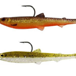 Westin - Bullteez Shadtail - R 'N R - 12.5Cm #6/0 10G - Clear Water Mix 5 - 2Pcs Voordeelprijs
